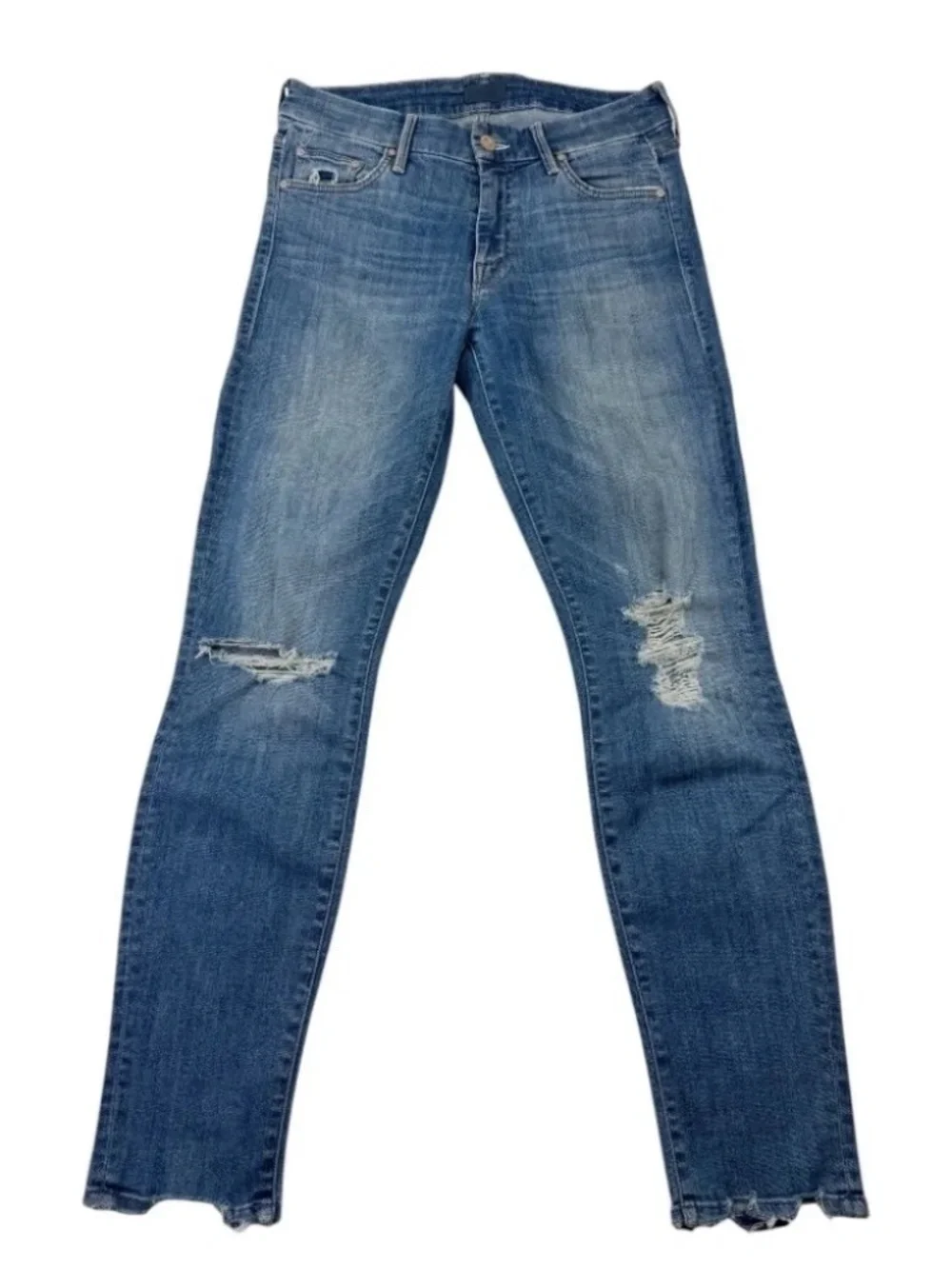 Mother The Looker Ankle Chew Mums The Word Skinny Jeans 26
